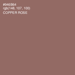 #946B64 - Copper Rose Color Image